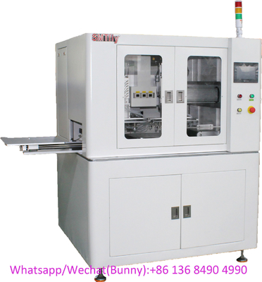 ইনলাইন PCB ডিপ্যানেলিং মেশিন 0.8Mpa সম্পূর্ণ স্বয়ংক্রিয় V কাট