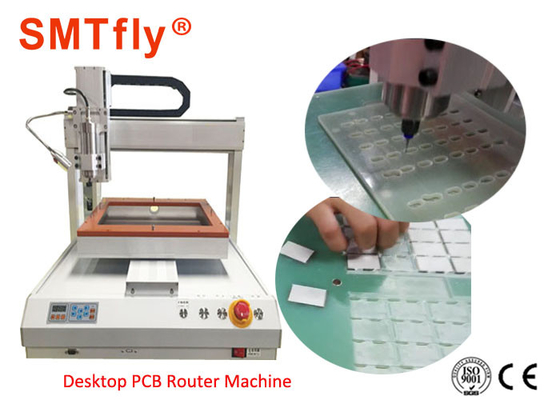 ট্যাবলেটপ PCB রাউটার মেশিন 40000rpm 650mmX450mm, PCB বিভাজক