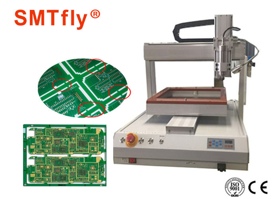 সাদা 0.5KW ম্যানুয়াল ডেস্কটপ PCB রাউটার এয়ার কুলড স্পিন্ডল সহ ডিপ্যানেলিং মেশিন