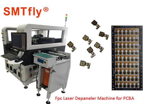 SMT PCB সমাবেশ উত্পাদন লাইনের জন্য UV লেজার হেড সহ উচ্চ FPC PCB লেজার বিভাজক