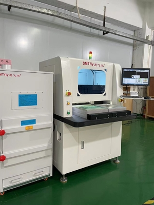 অ্যান্টি স্ট্যাটিক আয়োনাইজিং ফ্যান সহ 220V 4.2KW PCB ডিপ্যানেলিং রাউটার মেশিন