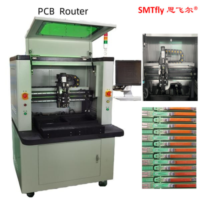 SMTfly-F01-S উচ্চ ভলিউম পিসিবি রাউটার মেশিনের সাথে উত্পাদন দক্ষতা সর্বাধিক করুন