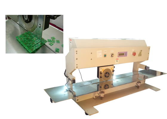 220V 3.5 মিমি পুরু PCB বিভাজক মেশিন বিভাজক V গ্রুভ কাটিং
