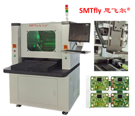 0.01mm অবস্থান নির্ভুলতা CE সহ কাস্টমাইজড CNC রাউটার PCB ডিপ্যানেলিং মেশিন