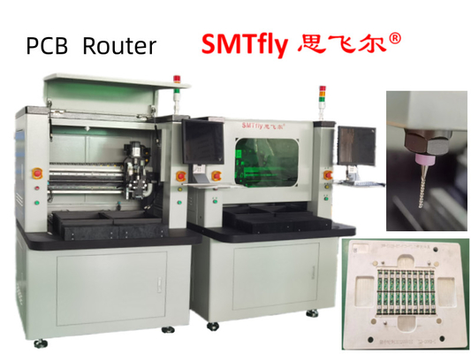 FR4/CEM/MCPCB বোর্ডের ফ্রিজিং জয়েন্টের জন্য অফলাইন পিসিবি রাউটার মেশিন