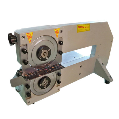 400mm/s 330mm পিসিবি বিভাজক মেশিন গোলাকার ব্লেড অ্যালুমিনিয়াম বোর্ডের জন্য
