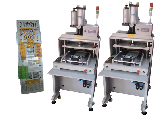 PCB Punching মেশিন অনমনীয়তা জন্য লোহা কাঠামো, Punching dies পরিবর্তনযোগ্য হয়