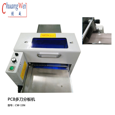 3.5Mm 110V ঘন Depanelization ভি কাট পিসিবি বিভাজক 9 ব্লেড এর জোড়া