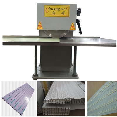 ডাব্লু 270 মিমি 220 ভি প্ল্যাটফর্ম পিসিবি Depanelizer ভি গ্রোভ কাটার পিসিবিএ জন্য