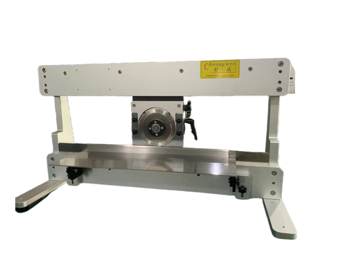 L460 মিমি 3.5 মিমি পুরু ভি কাট পিসিবি Depaneling মেশিন রাউন্ড ছুরি সহ
