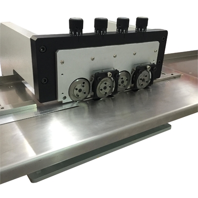 520mm/S L2.4M প্ল্যাটফর্ম পিসিবি ডিপ্যানেলাইজার / পিসিবি ডিপ্যানেলিং সরঞ্জাম উচ্চ গতির ইস্পাত