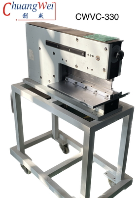 Pneumatically Rigid PCB V Cut Machine Aluminum CWVC-330 প্রাক-স্কোর করা 0.3 মিমি