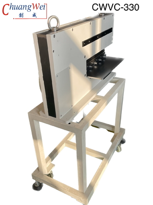 Pneumatically Rigid PCB V Cut Machine Aluminum CWVC-330 প্রাক-স্কোর করা 0.3 মিমি