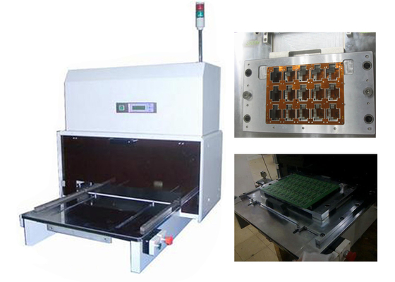 উচ্চ স্বয়ংক্রিয় পিসিবি Punching মেশিন সঙ্গে 0.08mm পুরু এলসিডি ডিসপ্লে CNC Pneumatically