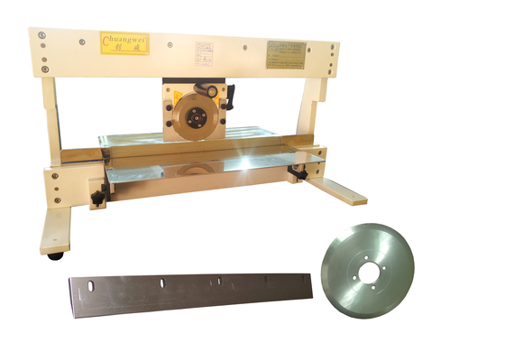 Manual Pcb Separator Machine For Led Panel, Circular & Linear Blade Pcb Depanelizer