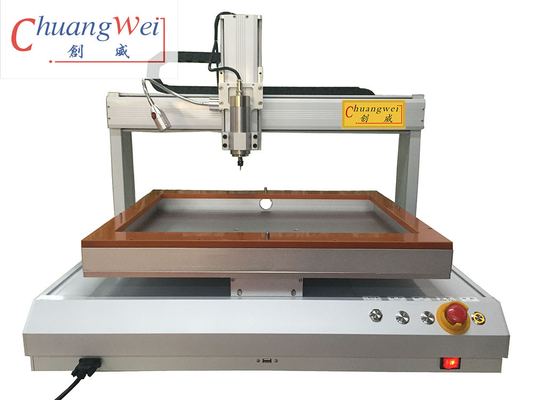উচ্চ গতির 500mm/s পজিশনিং মিনি ডেস্কটপ PCB রাউটার মেশিন যথার্থ কাটিং জন্য