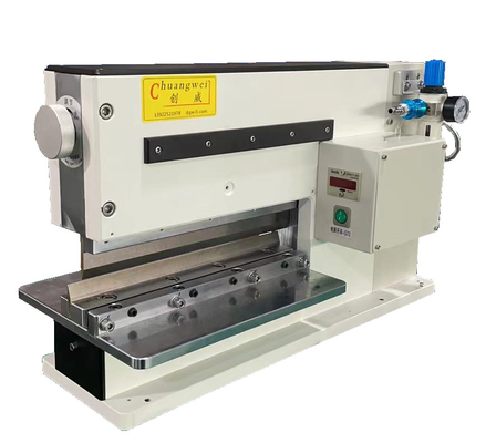 অ্যালুমিনিয়াম CWVC-330 প্রি-স্কোরড PCB ডিপ্যানেলিং মেশিন 0.3mm, PCB বিভাজক