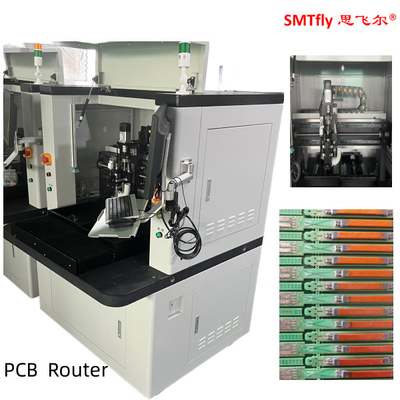 FR4/CEM/MCPCB বোর্ডের ফ্রিজিং জয়েন্টের জন্য উচ্চ নির্ভুলতা PCB ডিপ্যানেলার রাউটার মেশিন