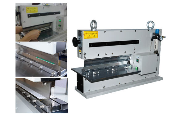 অ্যালুমিনিয়াম CWVC-330 প্রি-স্কোরড PCB ডিপ্যানেলিং মেশিন 0.3mm, PCB বিভাজক