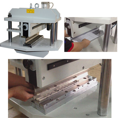 LED Board PCB Separator with Aluminium , PCB V Score Cutting Machine