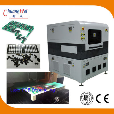 নন-কন্টাক্ট ডিপ্যানেলিংয়ের জন্য 10W UV অপটোওয়েভ লেজার PCB বিভাজক মেশিন