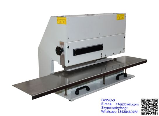 220V 50 মিমি সর্বোচ্চ উপাদান ভি কাট মেশিন পিসিবি অ্যালুমিনিয়াম এলইডি রিগিড বার