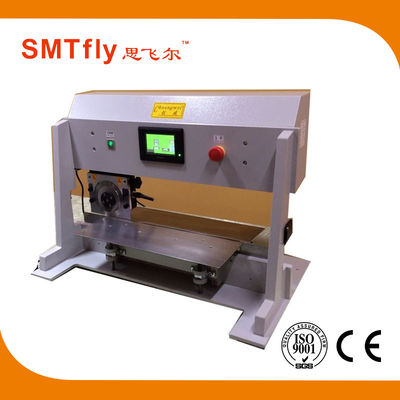 100mm/S মোটরযুক্ত মেটাল PCB কাটার মেশিন গোলাকার ব্লেড