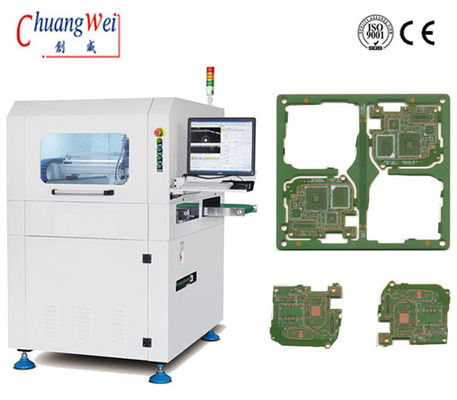 ESD মনিটরিং পিসিবি Depaneling রাউটার মেশিন 60000RPM স্পিনডেল