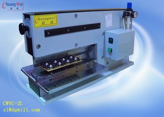 0.5-0.7Mpa PCB বিভাজক সিঙ্গুলেশন কাটিং মেশিন PCB কাটার