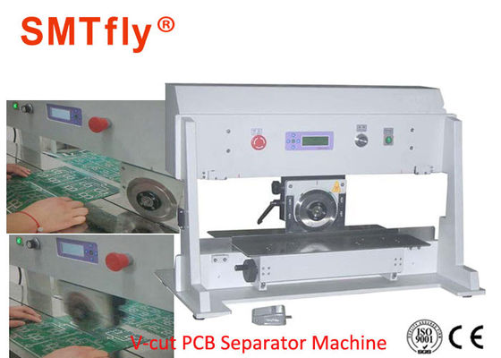 সুইচ বোর্ডের জন্য L500mm 300mm/S Pcb ডিপ্যানেলিং ভি-কাট মেশিন