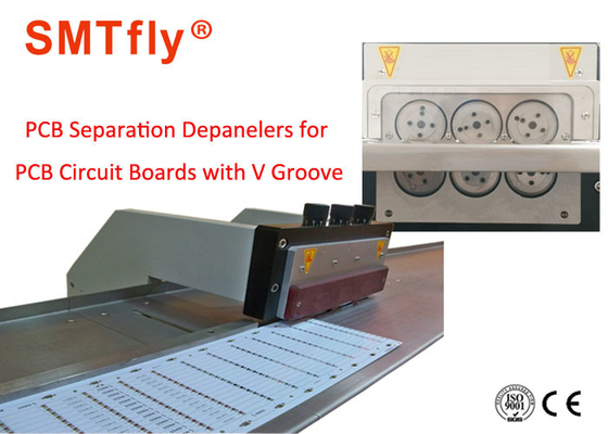 PCB Depanelizer V-স্কোরিং মেশিন লং বেঞ্চ, V-কাটার বিভাজক সহ