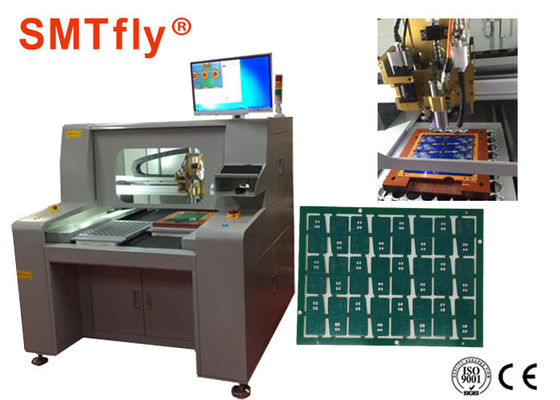 উচ্চ দক্ষ পিসিবি রাউটার মেশিন PCB সিঙ্গুলেশন ডুয়াল ওয়ার্কস্টেশন